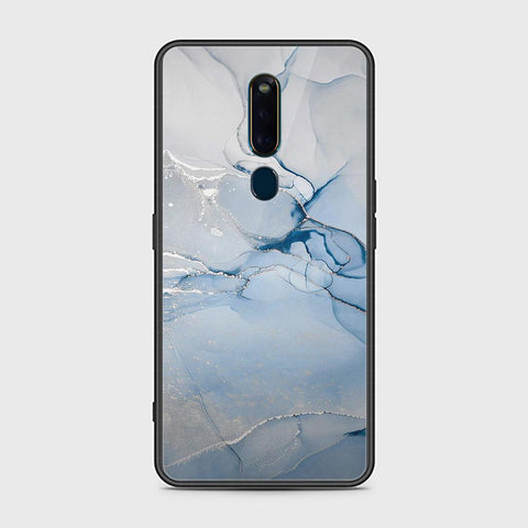 Oppo F11 Pro Cover - Mystic Marble Series - HQ Ultra Shine Premium Infinity Glass Soft Silicon Borders Case