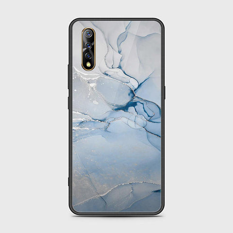 Vivo S1 Cover - Mystic Marble Series - HQ Ultra Shine Premium Infinity Glass Soft Silicon Borders Case