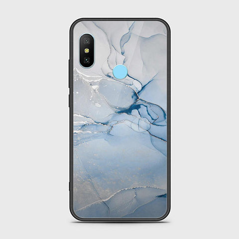 Xiaomi Mi A2 Lite Cover - Mystic Marble Series - HQ Ultra Shine Premium Infinity Glass Soft Silicon Borders Case