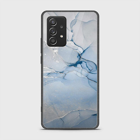 Samsung Galaxy A52s 5G Cover - Mystic Marble Series - HQ Ultra Shine Premium Infinity Glass Soft Silicon Borders Case