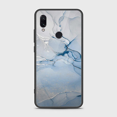 Xiaomi Redmi Note 7 Cover - Mystic Marble Series - HQ Ultra Shine Premium Infinity Glass Soft Silicon Borders Case