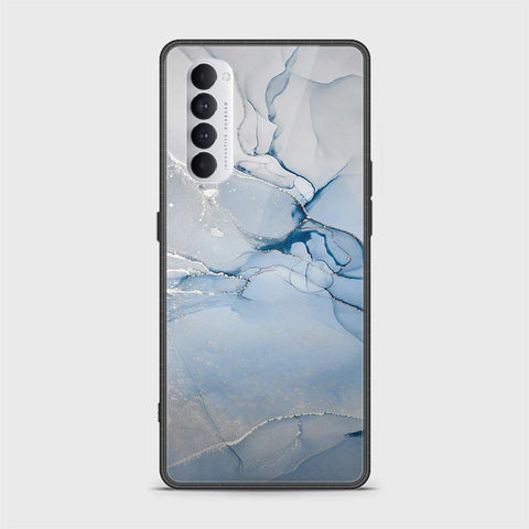 Oppo Reno 4 Pro Cover - Mystic Marble Series - HQ Ultra Shine Premium Infinity Glass Soft Silicon Borders Case