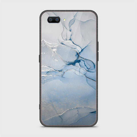 Oppo A3s Cover - Mystic Marble Series - HQ Ultra Shine Premium Infinity Glass Soft Silicon Borders Case