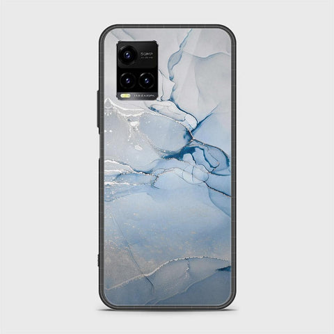 Vivo Y33T Cover - Mystic Marble Series - HQ Ultra Shine Premium Infinity Glass Soft Silicon Borders Case