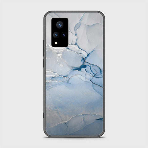 Vivo V21 Cover - Mystic Marble Series - HQ Ultra Shine Premium Infinity Glass Soft Silicon Borders Case