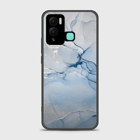 Infinix Hot 12 Play Cover- Mystic Marble Series - HQ Ultra Shine Premium Infinity Glass Soft Silicon Borders Case