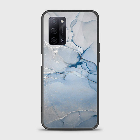 Oppo A55 5G Cover- Mystic Marble Series - HQ Ultra Shine Premium Infinity Glass Soft Silicon Borders Case