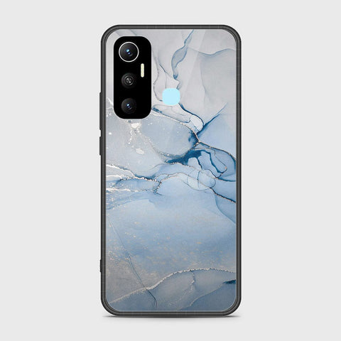 Infinix Hot 11 Cover- Mystic Marble Series - HQ Ultra Shine Premium Infinity Glass Soft Silicon Borders Case