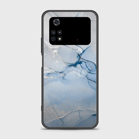 Xiaomi Poco M4 Pro 4G Cover- Mystic Marble Series - HQ Ultra Shine Premium Infinity Glass Soft Silicon Borders Case