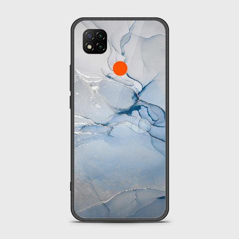 Xiaomi Redmi 9C Cover- Mystic Marble Series - HQ Ultra Shine Premium Infinity Glass Soft Silicon Borders Case