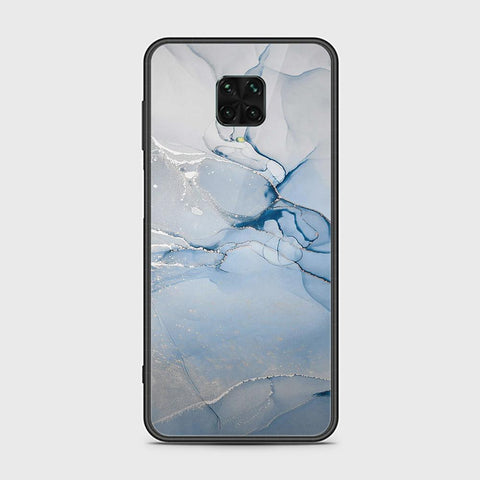 Xiaomi Redmi Note 9S Cover - Mystic Marble Series - HQ Ultra Shine Premium Infinity Glass Soft Silicon Borders Case