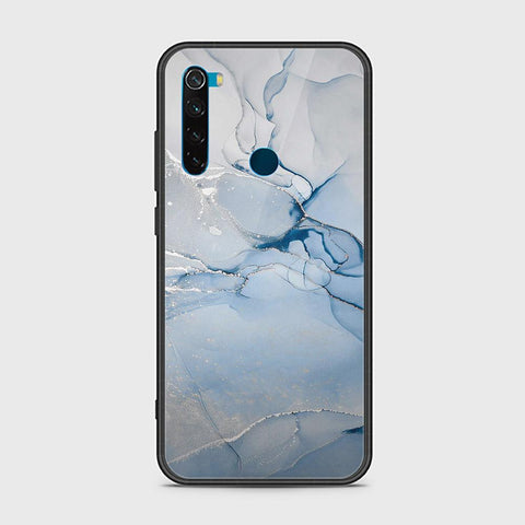 Xiaomi Redmi Note 8 Cover - Mystic Marble Series - HQ Ultra Shine Premium Infinity Glass Soft Silicon Borders Case