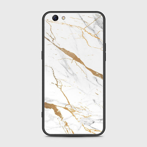 Oppo F3 Plus Cover - Mystic Marble Series - HQ Ultra Shine Premium Infinity Glass Soft Silicon Borders Case