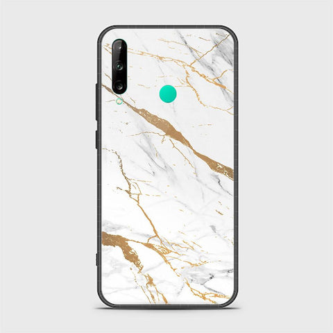 Huawei P40 lite E Cover - Mystic Marble Series - HQ Ultra Shine Premium Infinity Glass Soft Silicon Borders Case