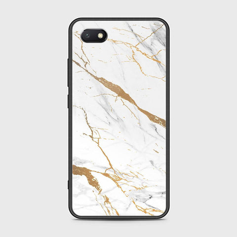 Honor 7S Cover - Mystic Marble Series - HQ Ultra Shine Premium Infinity Glass Soft Silicon Borders Case