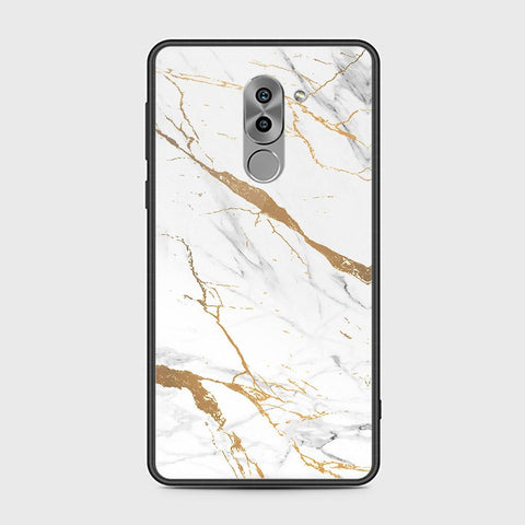 Huawei Honor 6X / Mate 9 Lite Cover - Mystic Marble Series - HQ Ultra Shine Premium Infinity Glass Soft Silicon Borders Case