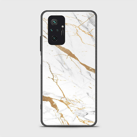 Xiaomi Redmi Note 10 Pro 4G Cover - Mystic Marble Series - HQ Ultra Shine Premium Infinity Glass Soft Silicon Borders Case