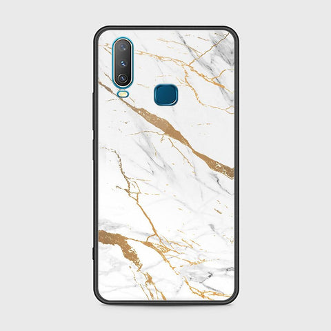 Vivo Y12 Cover - Mystic Marble Series - HQ Ultra Shine Premium Infinity Glass Soft Silicon Borders Case