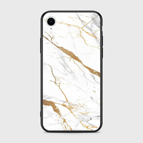 iPhone XR Cover - Mystic Marble Series - HQ Ultra Shine Premium Infinity Glass Soft Silicon Borders Case