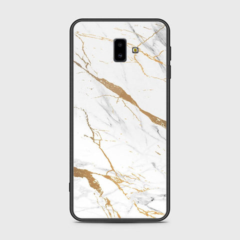 Samsung Galaxy J6 Plus 2018 Cover - Mystic Marble Series - HQ Ultra Shine Premium Infinity Glass Soft Silicon Borders Case