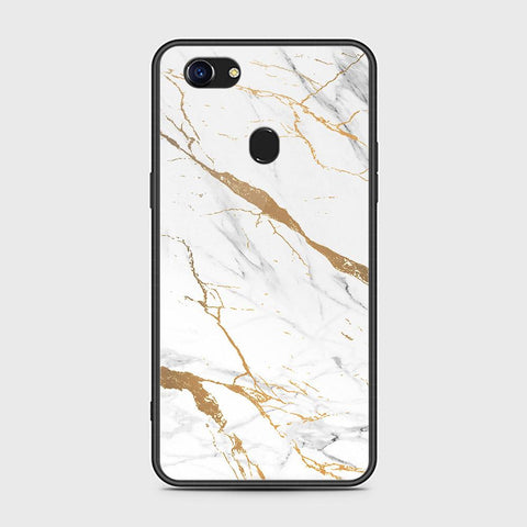 Oppo F5 Cover - Mystic Marble Series - HQ Ultra Shine Premium Infinity Glass Soft Silicon Borders Case