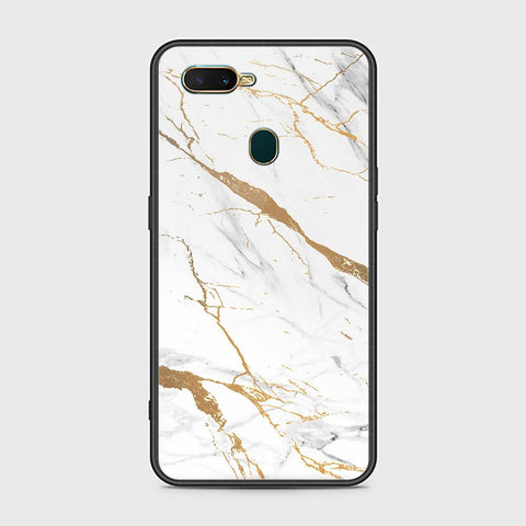 Oppo A11k Cover - Mystic Marble Series - HQ Ultra Shine Premium Infinity Glass Soft Silicon Borders Case