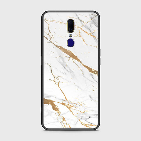 Oppo A9x Cover - Mystic Marble Series - HQ Ultra Shine Premium Infinity Glass Soft Silicon Borders Case