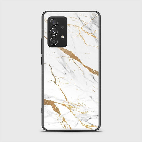 Samsung Galaxy A52s 5G Cover - Mystic Marble Series - HQ Ultra Shine Premium Infinity Glass Soft Silicon Borders Case