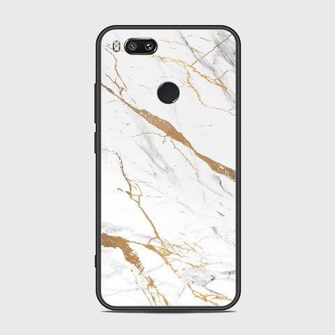 Xiaomi Mi A1 Cover - Mystic Marble Series - HQ Ultra Shine Premium Infinity Glass Soft Silicon Borders Case