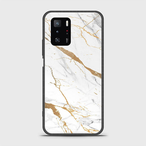 Xiaomi Poco X3 GT Cover- Mystic Marble Series - HQ Ultra Shine Premium Infinity Glass Soft Silicon Borders Case