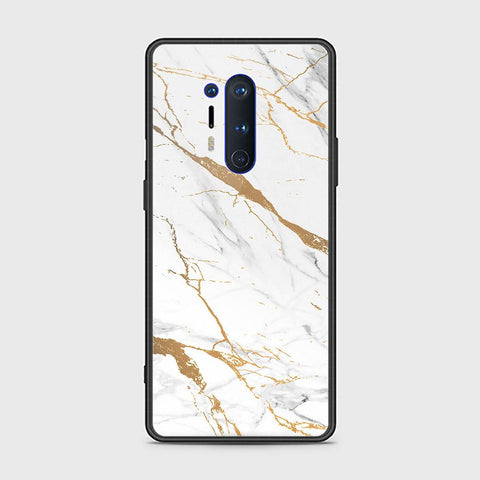 OnePlus 8 Pro Cover - Mystic Marble Series - HQ Ultra Shine Premium Infinity Glass Soft Silicon Borders Case