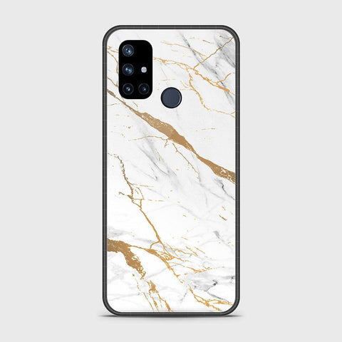 OnePlus Nord N10 5G Cover- Mystic Marble Series - HQ Ultra Shine Premium Infinity Glass Soft Silicon Borders Case