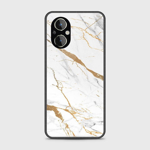 Oppo Reno 7 Lite Cover- Mystic Marble Series - HQ Ultra Shine Premium Infinity Glass Soft Silicon Borders Case