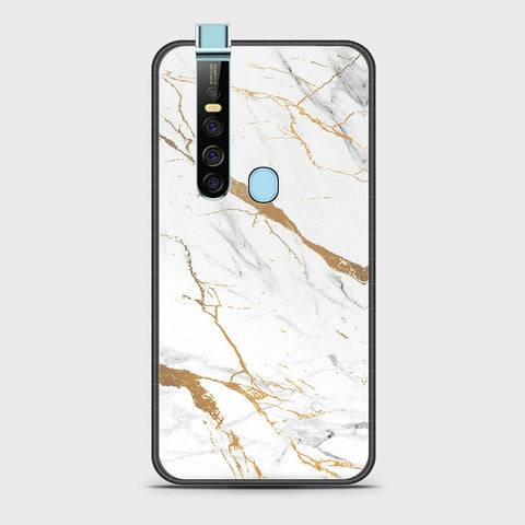 Tecno Camon 15 Pro Cover- Mystic Marble Series - HQ Ultra Shine Premium Infinity Glass Soft Silicon Borders Case