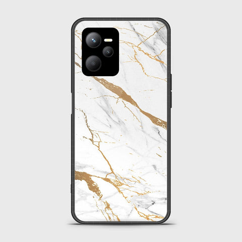 Realme V25 Cover- Mystic Marble Series - HQ Ultra Shine Premium Infinity Glass Soft Silicon Borders Case