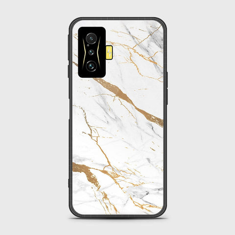 Xiaomi Poco F4 GT Cover- Mystic Marble Series - HQ Ultra Shine Premium Infinity Glass Soft Silicon Borders Case