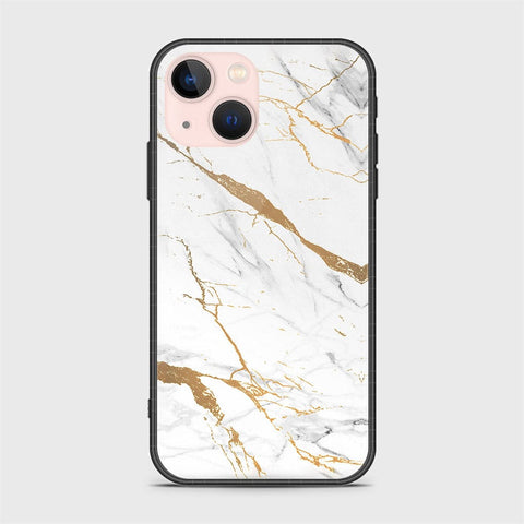 iPhone 14 Plus Cover- Mystic Marble Series - HQ Ultra Shine Premium Infinity Glass Soft Silicon Borders Case