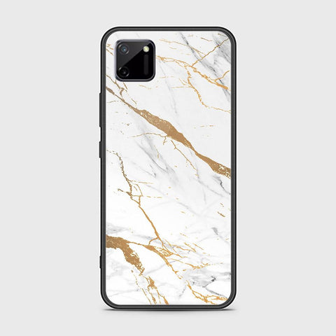 Realme C11 Cover - Mystic Marble Series - HQ Ultra Shine Premium Infinity Glass Soft Silicon Borders Case