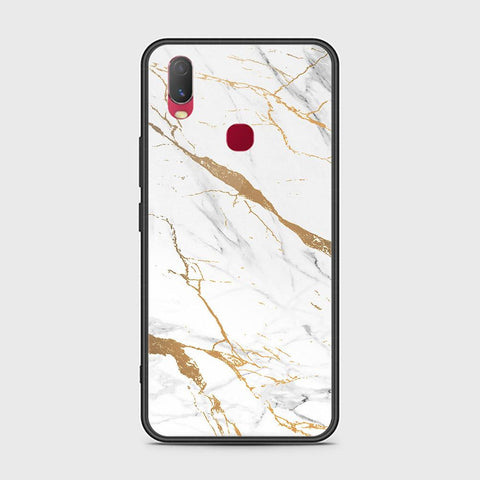 Vivo Y11 2019 Cover - Mystic Marble Series - HQ Ultra Shine Premium Infinity Glass Soft Silicon Borders Case