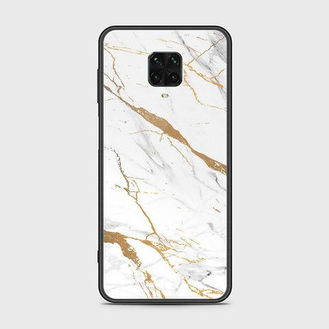 Xiaomi Redmi Note 9S Cover - Mystic Marble Series - HQ Ultra Shine Premium Infinity Glass Soft Silicon Borders Case