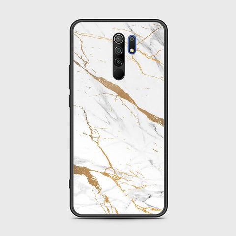 Xiaomi Redmi 9 Prime Cover - Mystic Marble Series - HQ Ultra Shine Premium Infinity Glass Soft Silicon Borders Case