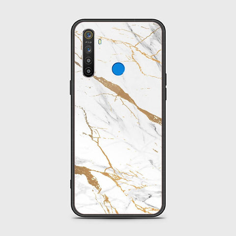 Realme 6i Cover - Mystic Marble Series - HQ Ultra Shine Premium Infinity Glass Soft Silicon Borders Case