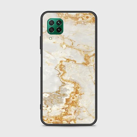 Huawei Nova 7i Cover - Mystic Marble Series - HQ Ultra Shine Premium Infinity Glass Soft Silicon Borders Case