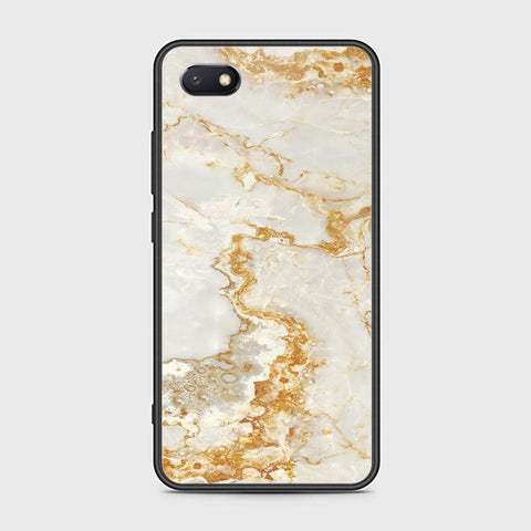 Honor 7S Cover - Mystic Marble Series - HQ Ultra Shine Premium Infinity Glass Soft Silicon Borders Case