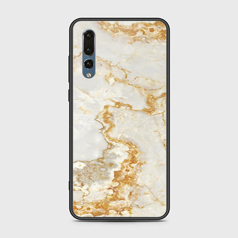 Huawei P20 Pro Cover - Mystic Marble Series - HQ Ultra Shine Premium Infinity Glass Soft Silicon Borders Case