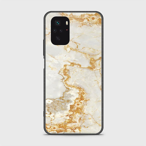 Xiaomi Redmi Note 10 4G Cover - Mystic Marble Series - HQ Ultra Shine Premium Infinity Glass Soft Silicon Borders Case