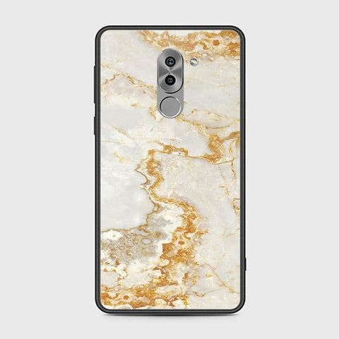 Huawei Honor 6X / Mate 9 Lite Cover - Mystic Marble Series - HQ Ultra Shine Premium Infinity Glass Soft Silicon Borders Case