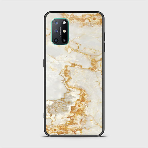 OnePlus 8T Cover - Mystic Marble Series - HQ Ultra Shine Premium Infinity Glass Soft Silicon Borders Case