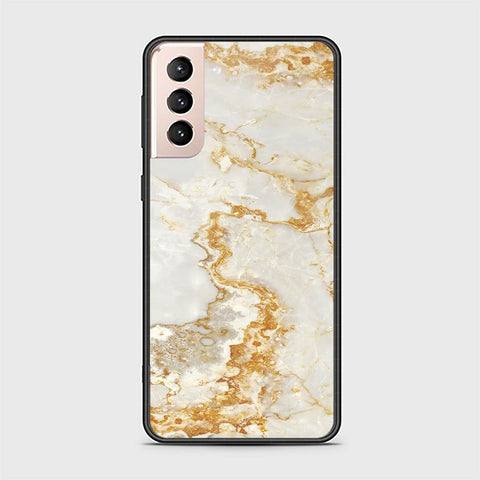 Samsung Galaxy S21 Plus 5G Cover - Mystic Marble Series - HQ Ultra Shine Premium Infinity Glass Soft Silicon Borders Case