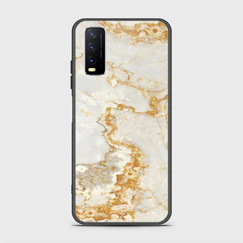 Vivo Y20s Cover - Mystic Marble Series - HQ Ultra Shine Premium Infinity Glass Soft Silicon Borders Case